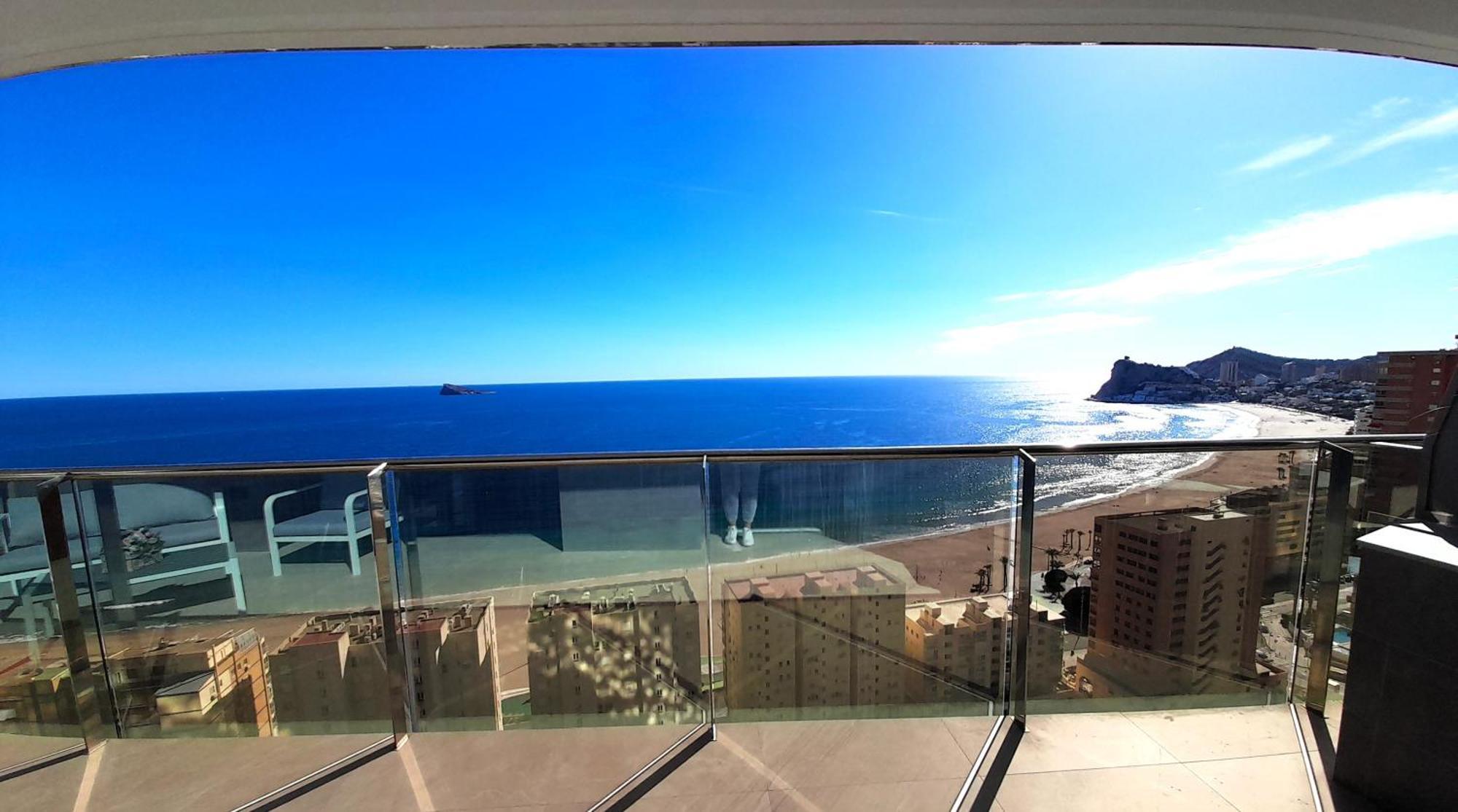 Sunset Cliffs Sea View Apartments 14 Floor Benidorm Exterior foto